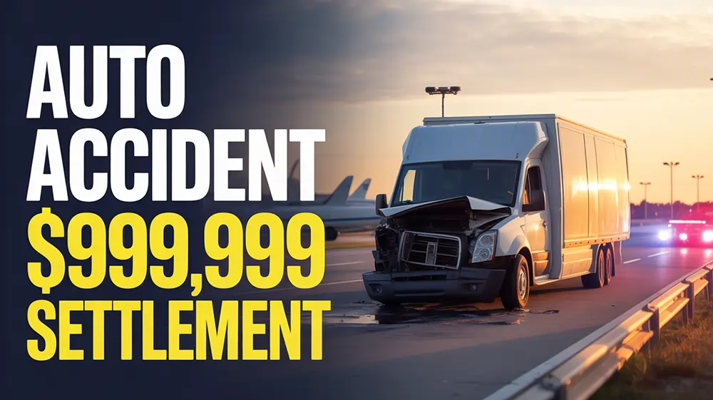 Auto Accident: $999,999 Settlement